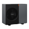 The image shows the outdoor unit of the new Vissmann Vitocal 200-A ie air-to-water heat pump